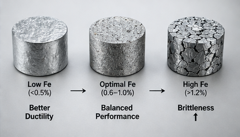 Effect of Iron Content in Aluminium Die Casting Alloys